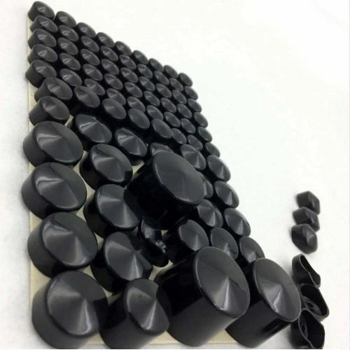 Bolt Caps for Harley Softail Twin Cam 2000-2006 Black