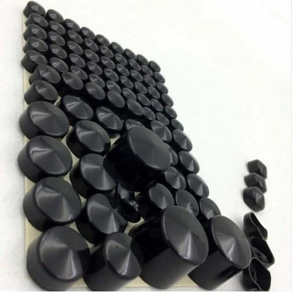 Bolt Caps for Harley Softail Twin Cam 2000-2006 Black