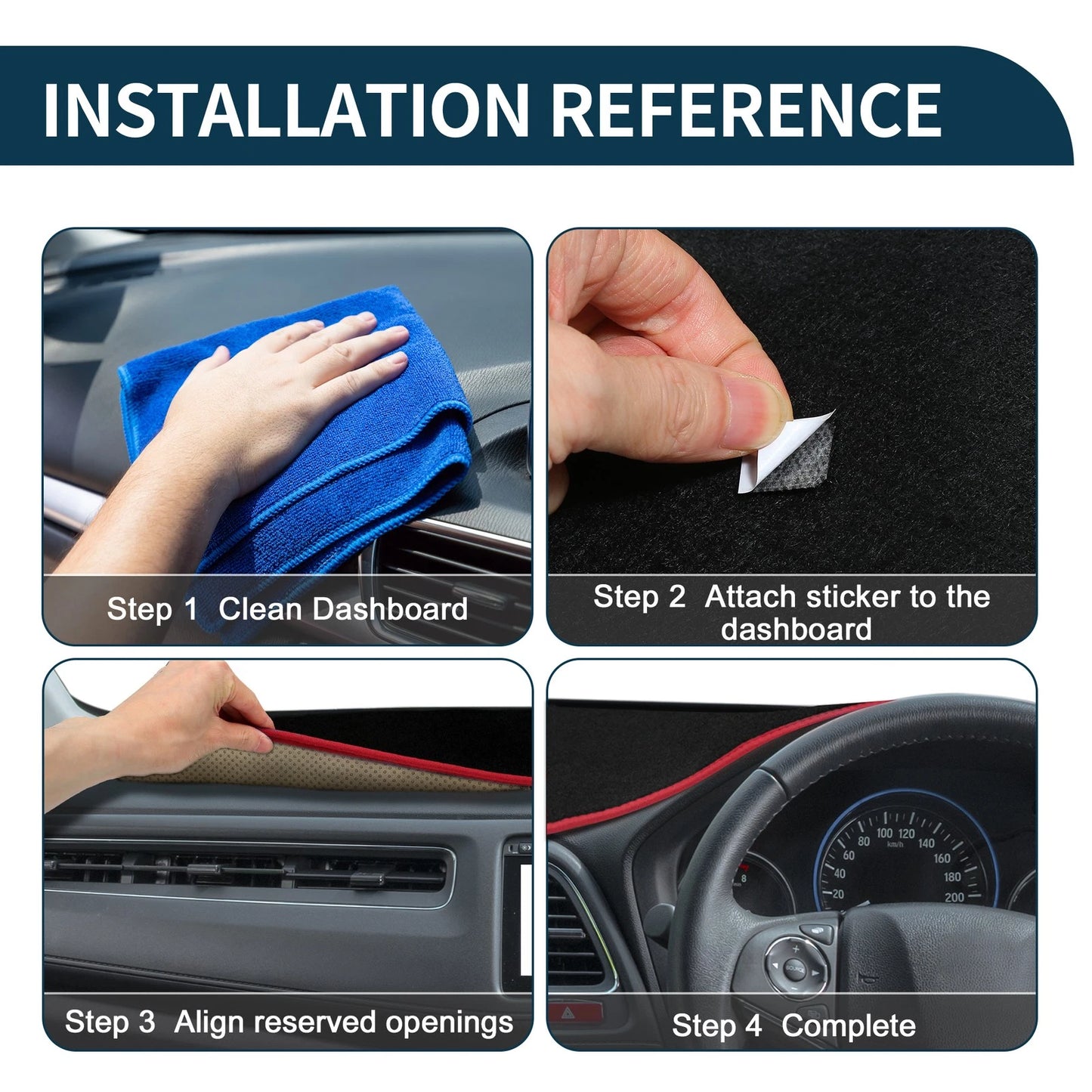 Dashboard Cover Mat for Mazda CX-5, CX-8 KF, KG Series (2017-2023)