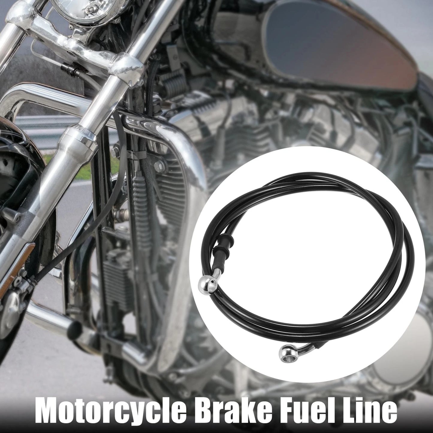 Braided Brake Clutch Oil Hoses Line Pipe / 10mm for Motorcycle ATV