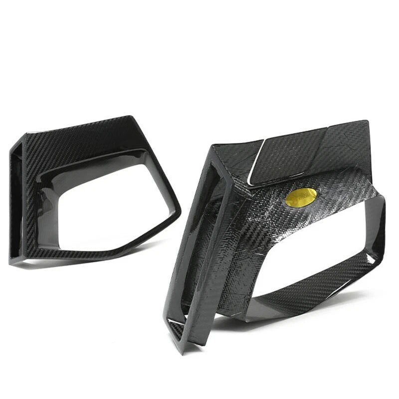 Dry Carbon Fiber Front Bumper Air Vent Cover For BMW X3M F97 X4M F98 Lci 2022-25