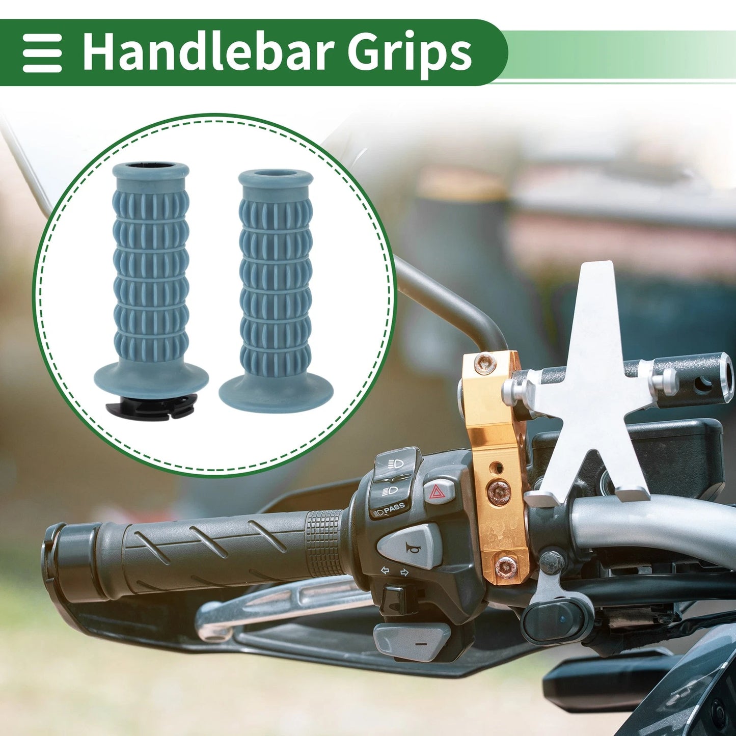 7/8" 22mm Hand Grips for Universal
