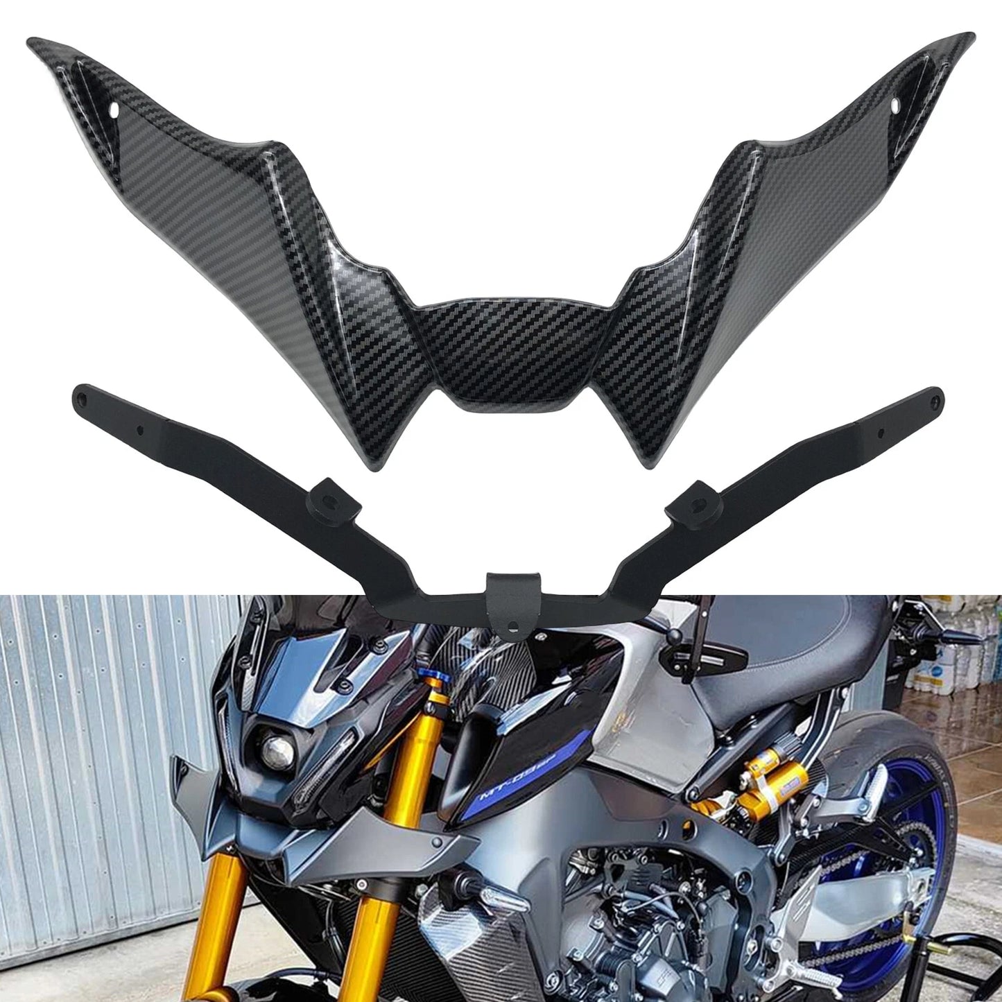 Front Fender Beak Extension Spoiler for YAMAHA MT-09 V3 (2021-2023)
