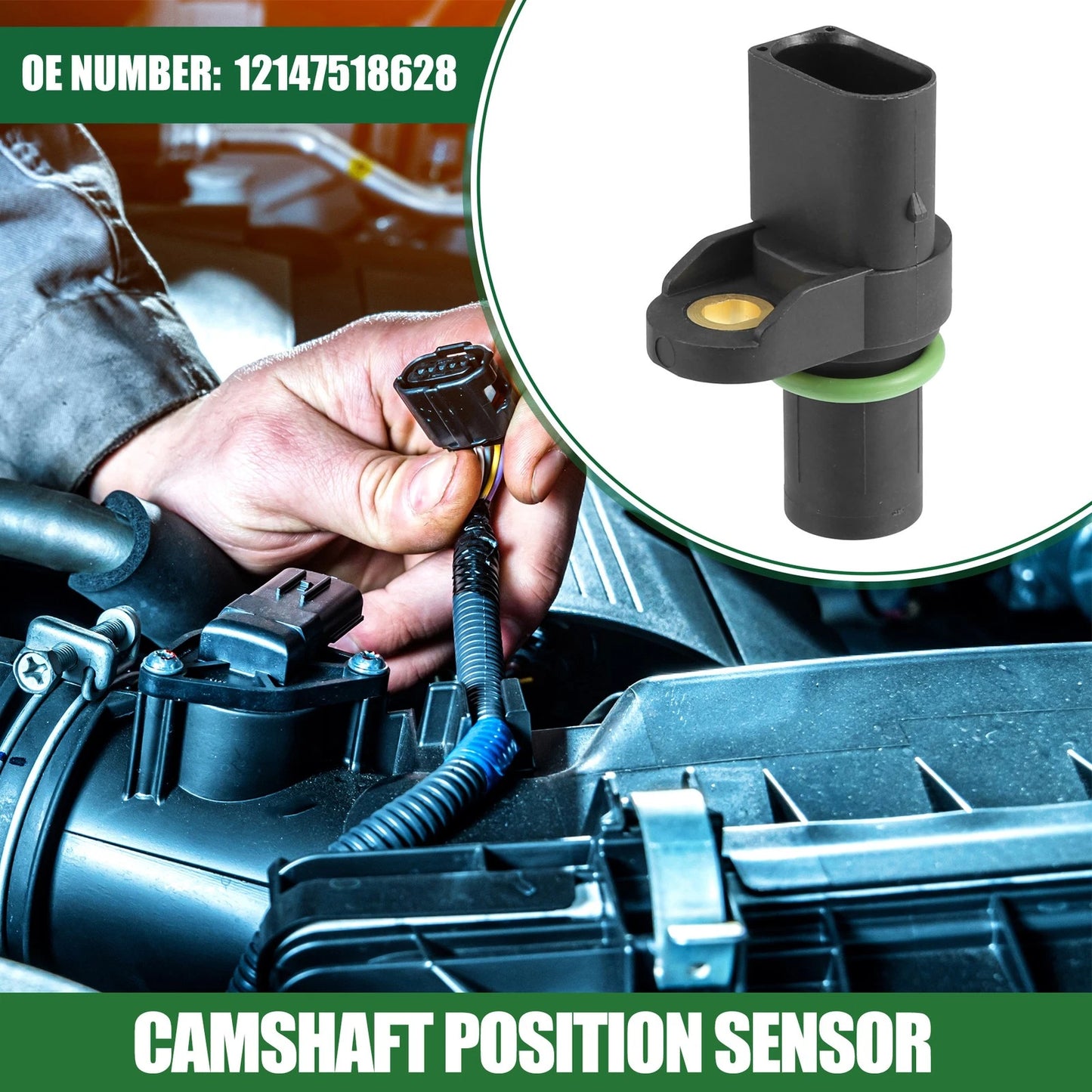 Camshaft Position Sensor for BMW 325Ci Base 2.5L (2001-2006)
