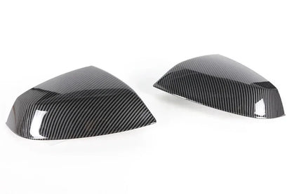 Carbon Style Side Wing Mirror Cap Covers for Audi Q5 (2018–2024)