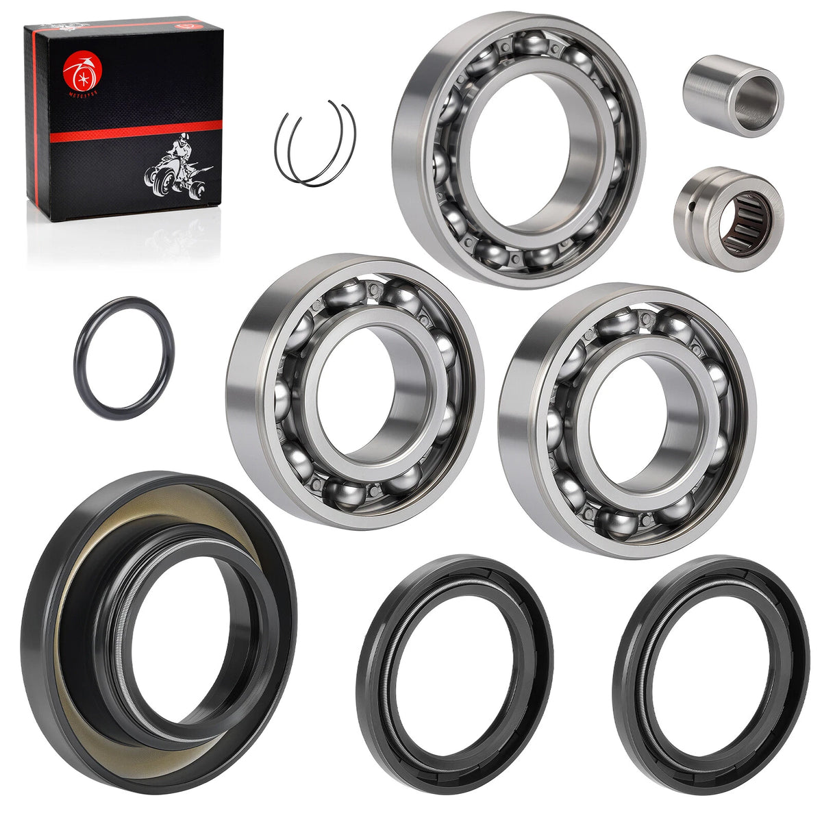 Rear Differential Bearing Seal Kit for Rubicon TRX500FA/TRX500FGA (2005–2012)