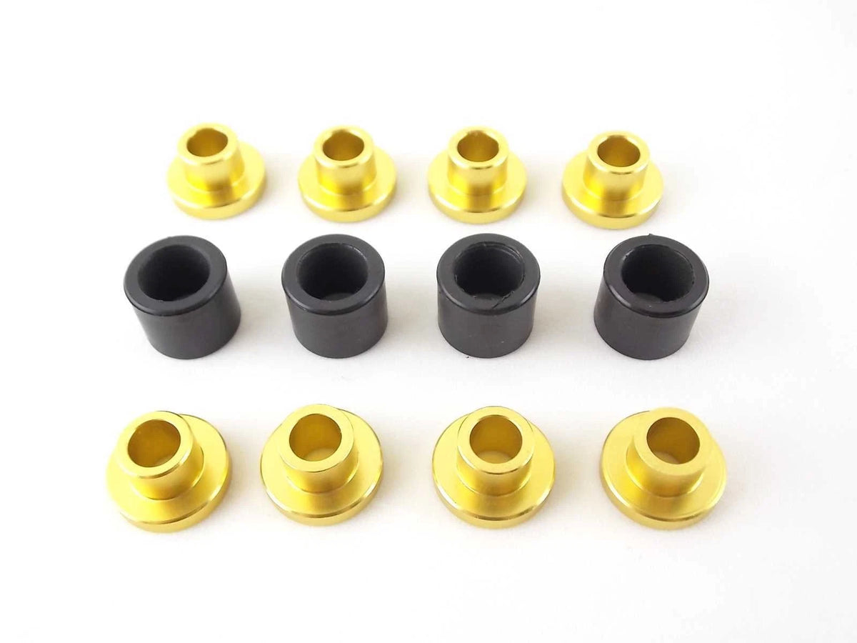 400mm JBS Front Air Nitrogen Cell Shock Absorbers for Yamaha YFZ450 (2004-2023)