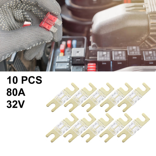 10pcs AFS Mini ANL Fuse for Car Truck Motorcycle Boat Audio CDs