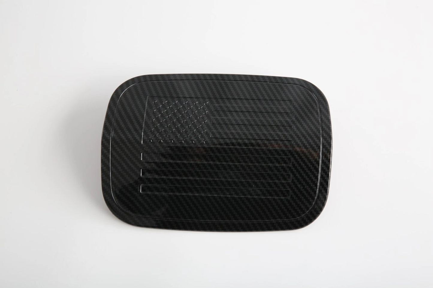 Carbon Fiber Rear Oil Lid Fuel Gas Tank Cover Trim for Dodge Charger (2016-2021)
