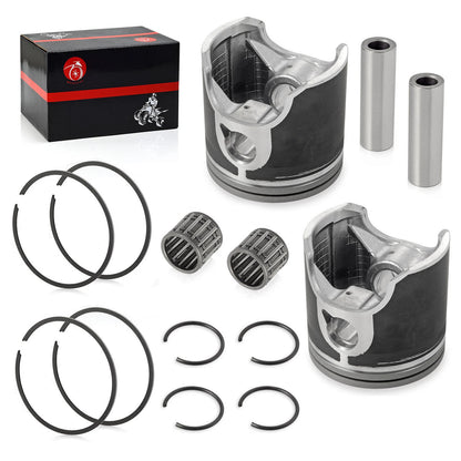 Top End Rebuild Pistons 82mm Gasket for Ski-Doo GSX 800