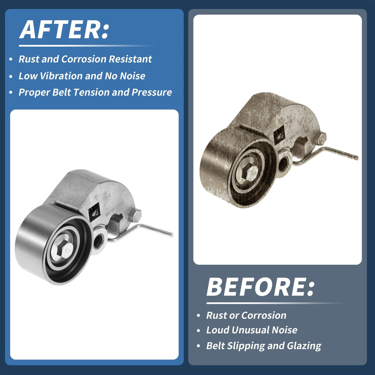 Belt Tensioner for Kia Carens (2002-2010) - Metal 1 Pc