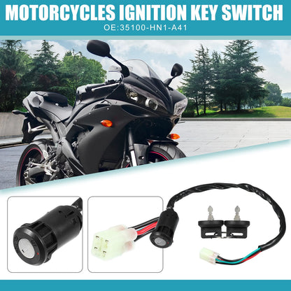 Set Ignition Key Switch for Honda 400EX (2005–2008)