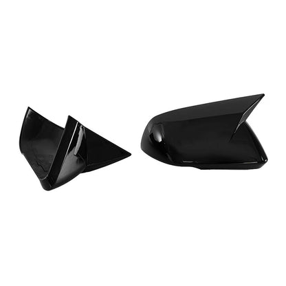 Gloss Black Rearview Mirror Covers for 2015-2022 Ford Mustang (2015-2022)