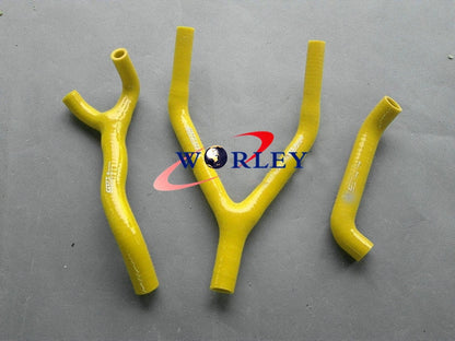 Silicone Radiator Hose for Yamaha YZ125 1983-1985 ( Red)