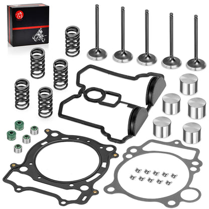 Intake Exhaust Valves Seals Kit for Yamaha YFZ450/YFZ450V 2006-2007