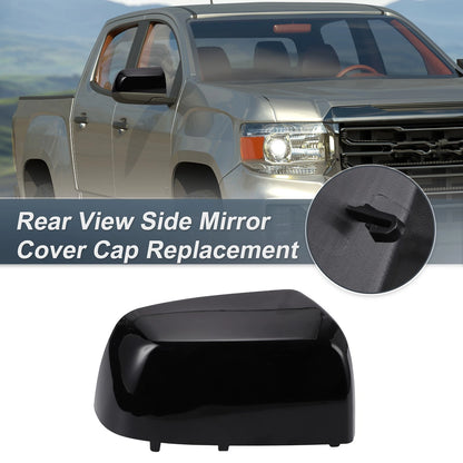 Right Side Rearview Mirror Cover Cap Gloss Black for Chevrolet Colorado