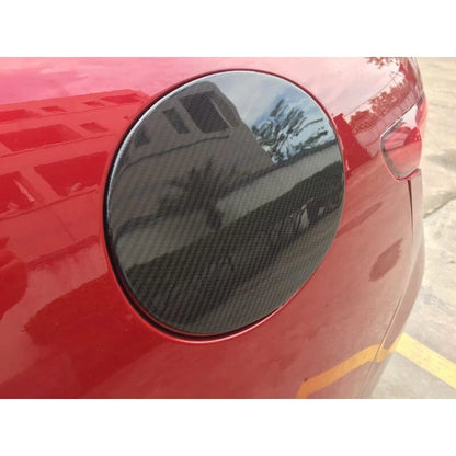 Carbon Fiber Add-on Fuel Tank Cover for Alfa Romeo Giulia 2017-2020