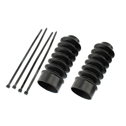 2 x Front Fork Shock Dust Covers for Harley Nightster 975 (2022-2023) Black