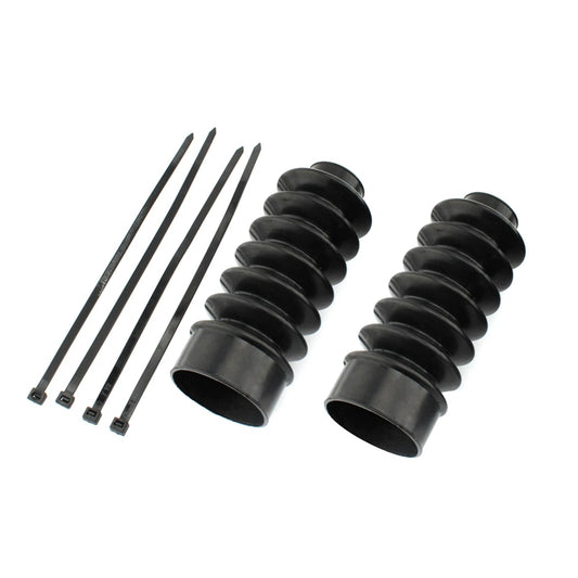 2 x Front Fork Shock Dust Covers for Harley Nightster 975 (2022-2023) Black