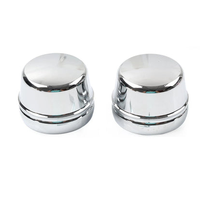 Front Axle Cap Nut Covers for Harley Touring Road King Electra Glide (2000-07)