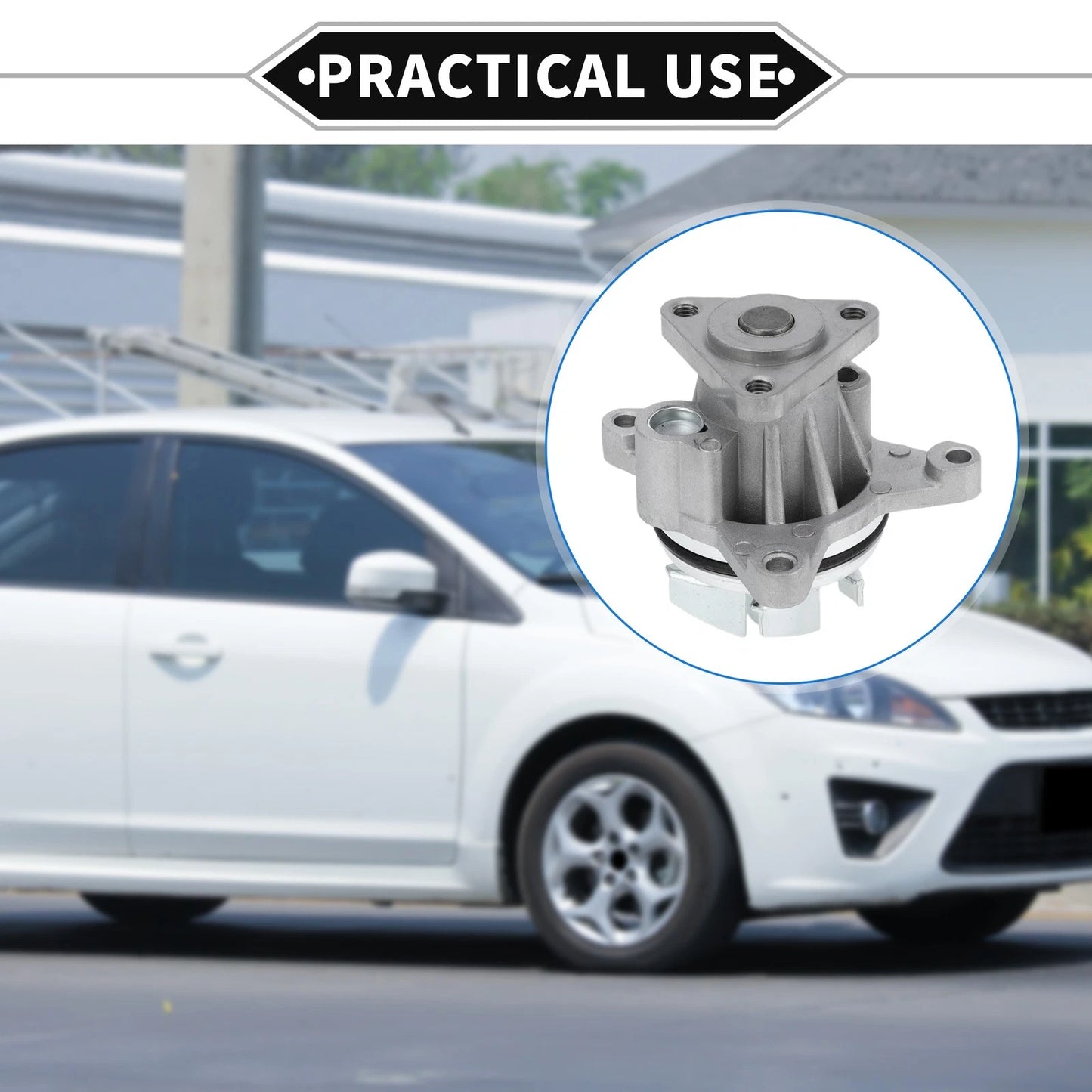 Water Pump for Ford Ecosport, Edge (2005-2022, 2012-2014)