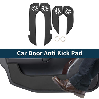 Black Anti Kick Pad Sticker Protector for Subaru Forester (2009-2012)