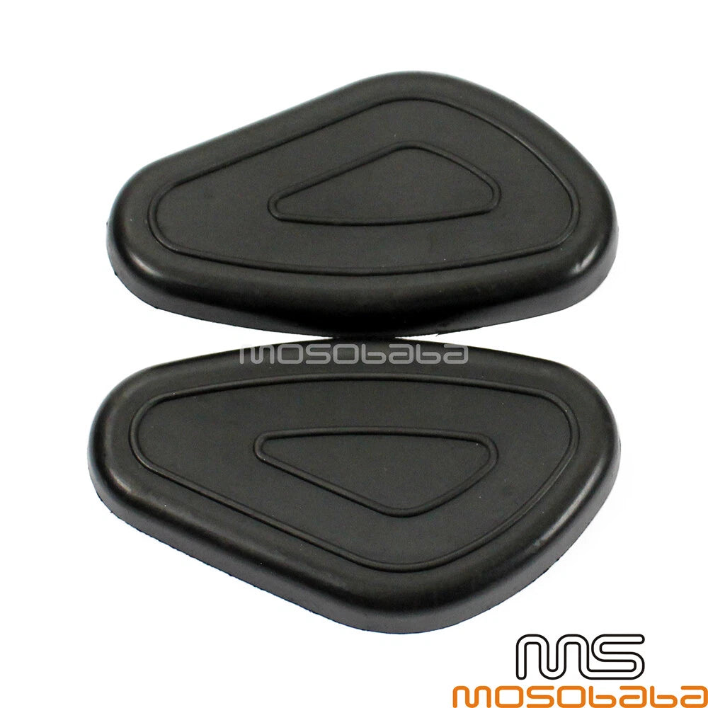 Black Fuel Tank Knee Rubber Pads for M1 M1M M1S M72 R12 R75 R51 R61 R66 R71 K750