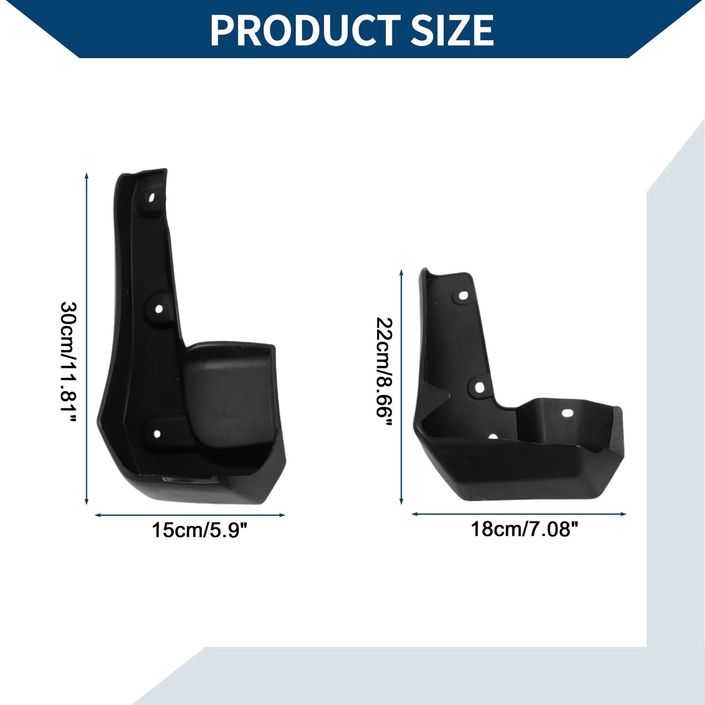 Mud Flaps Splash Guards Front & Rear for Honda Civic Sports (2019)