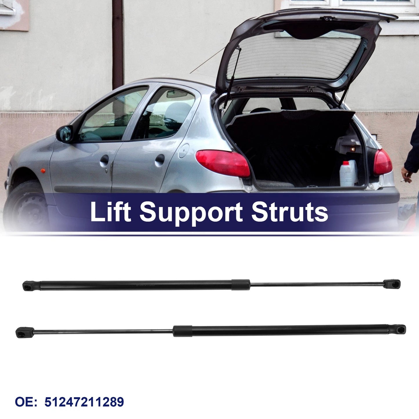 Tailgate Lift Support Struts Gas Spring for BMW X3 Manual