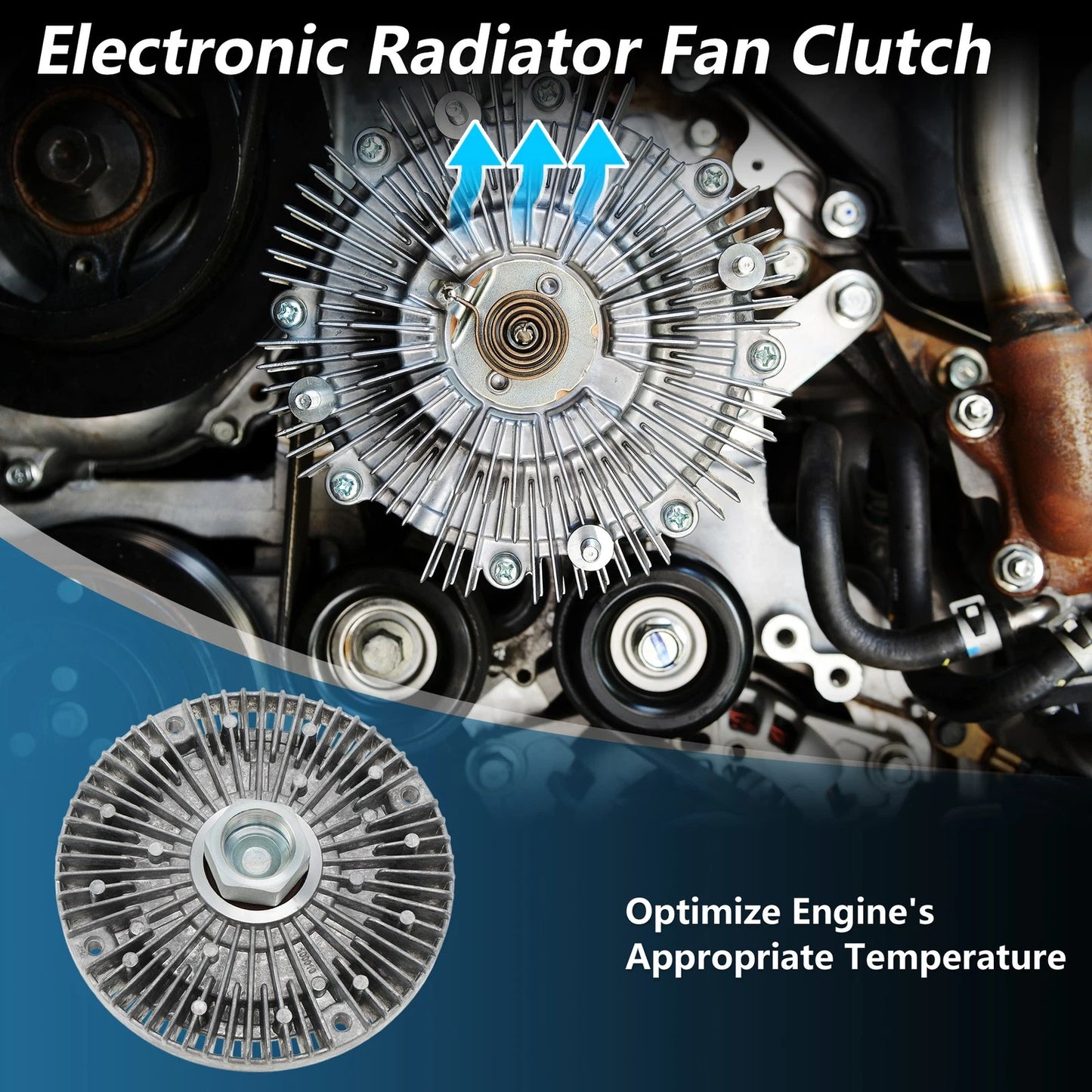 Engine Cooling Fan Clutch for BMW 318i (E30) (1984-1995)