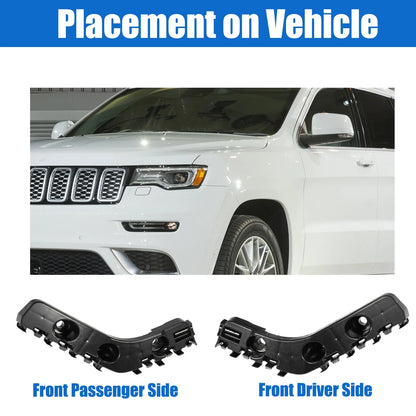 Front Bumper Bracket for Jeep Grand Cherokee (1999-2004) - 2 x Retainers