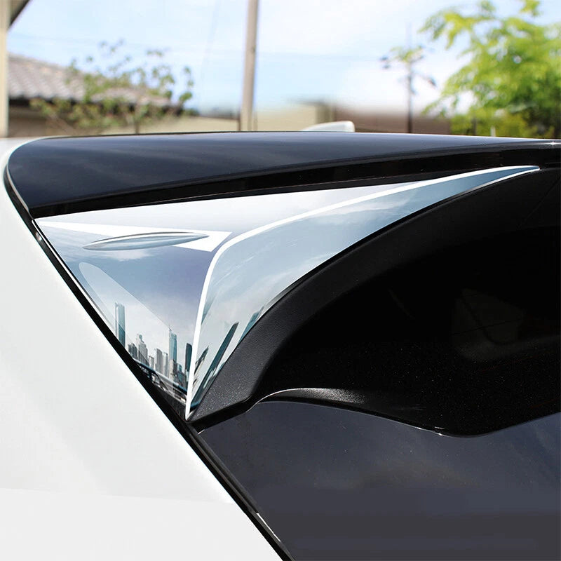 Rear Window Side Triangle Chrome Cover Trim for Toyota Harrier Venza (2020-2024)