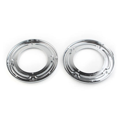 Rear Speaker Accent Cover Trim Chrome for Harley Road Street Tri Electra Glide