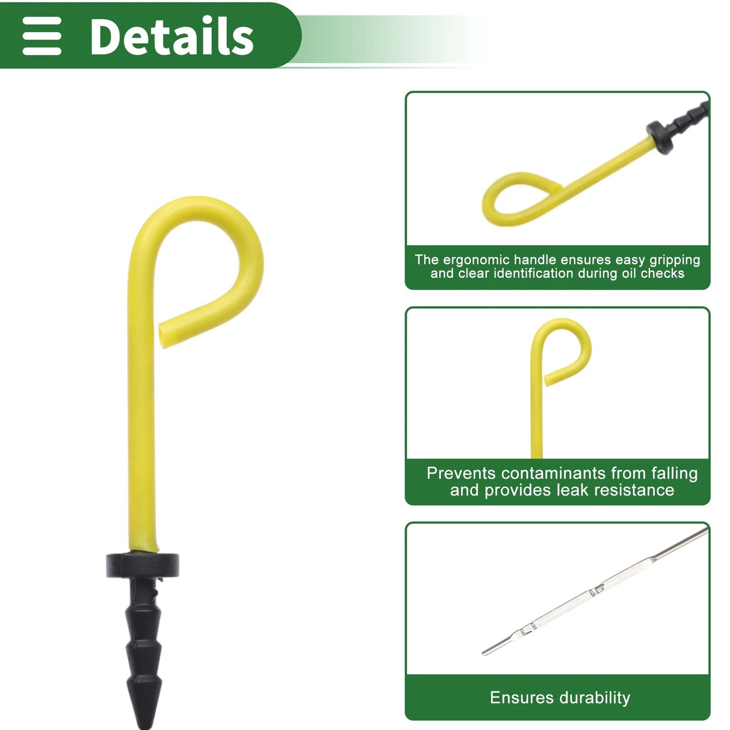 Oil Level Dipstick for Toyota Hiace LH184 LH174 Hilux 4Runner (2005-2015)