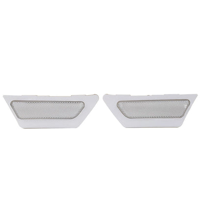 White Front Bumper Reflector Side Marker Light for Audi A4 B9 (2017-2019)