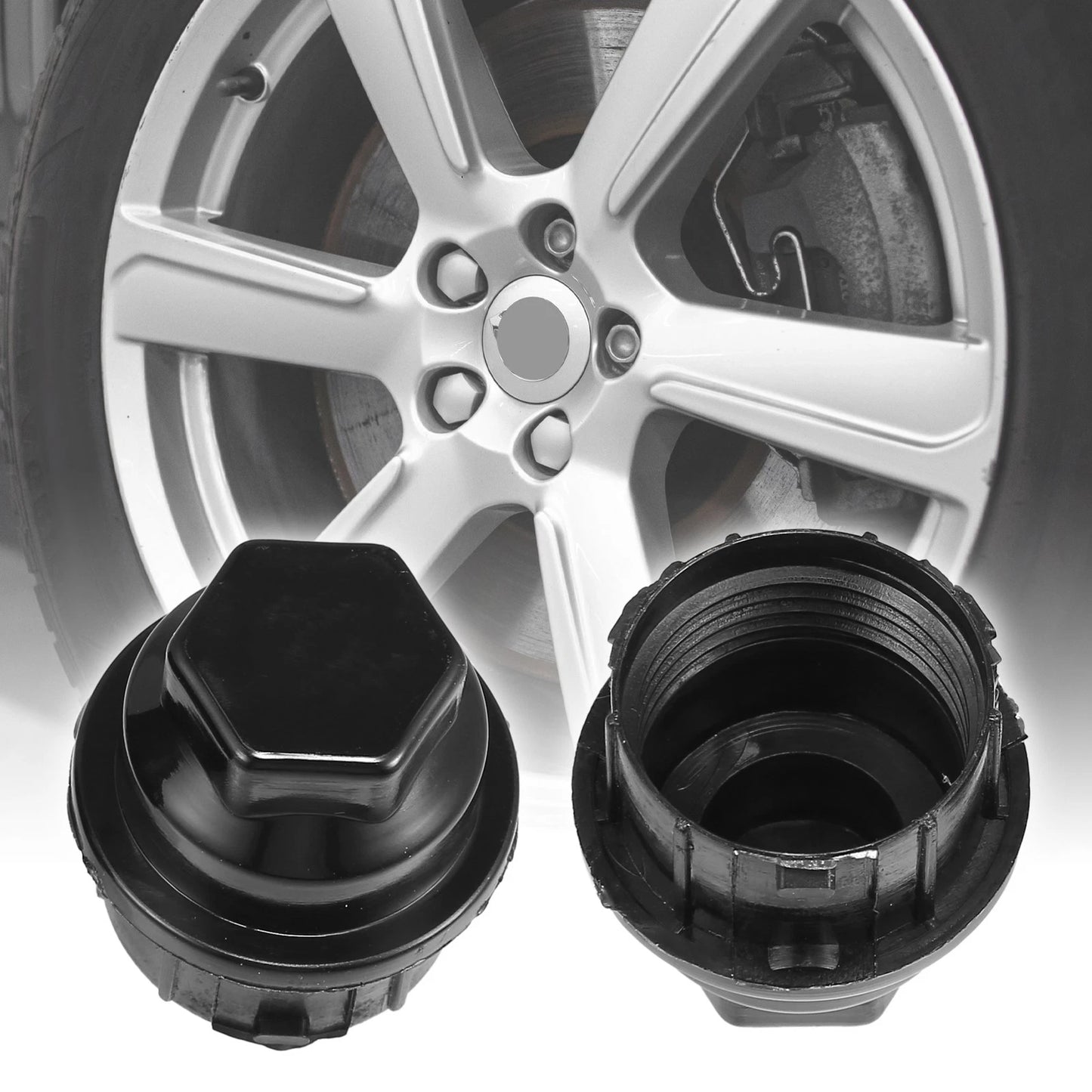 1 M24x2.0 Wheel Lug Nut Cover for Chevrolet C1500 C2500