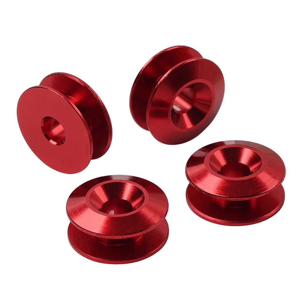 Quick Release Band Fastener Clip for Front Rear Trunk Hatch Lid - Universal