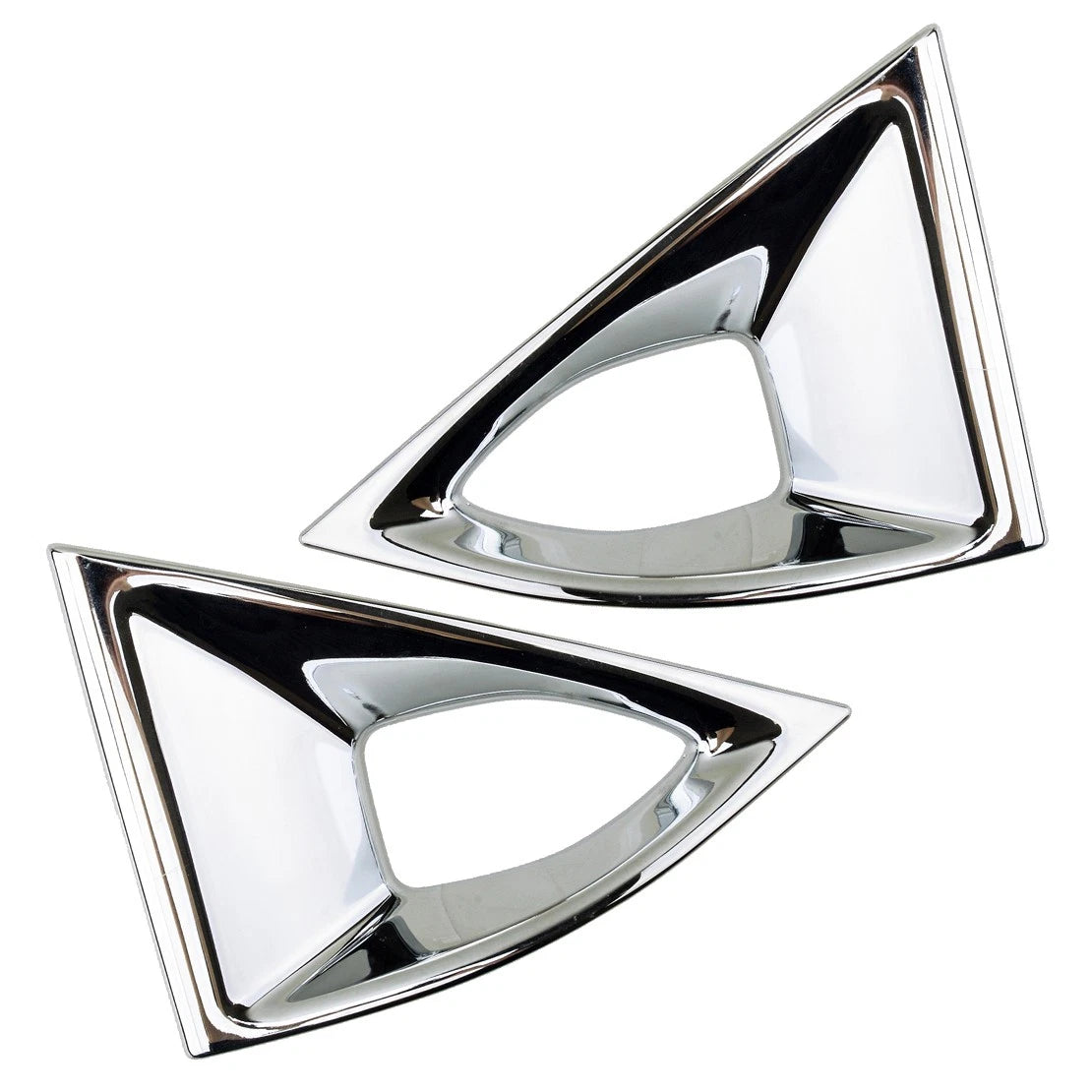 Chrome Fog Light Bezel Covers for Nissan Rogue (2021-2022)