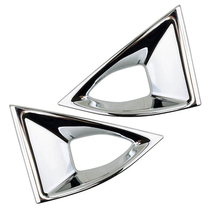 Chrome Fog Light Bezel Covers for Nissan Rogue (2021-2022)