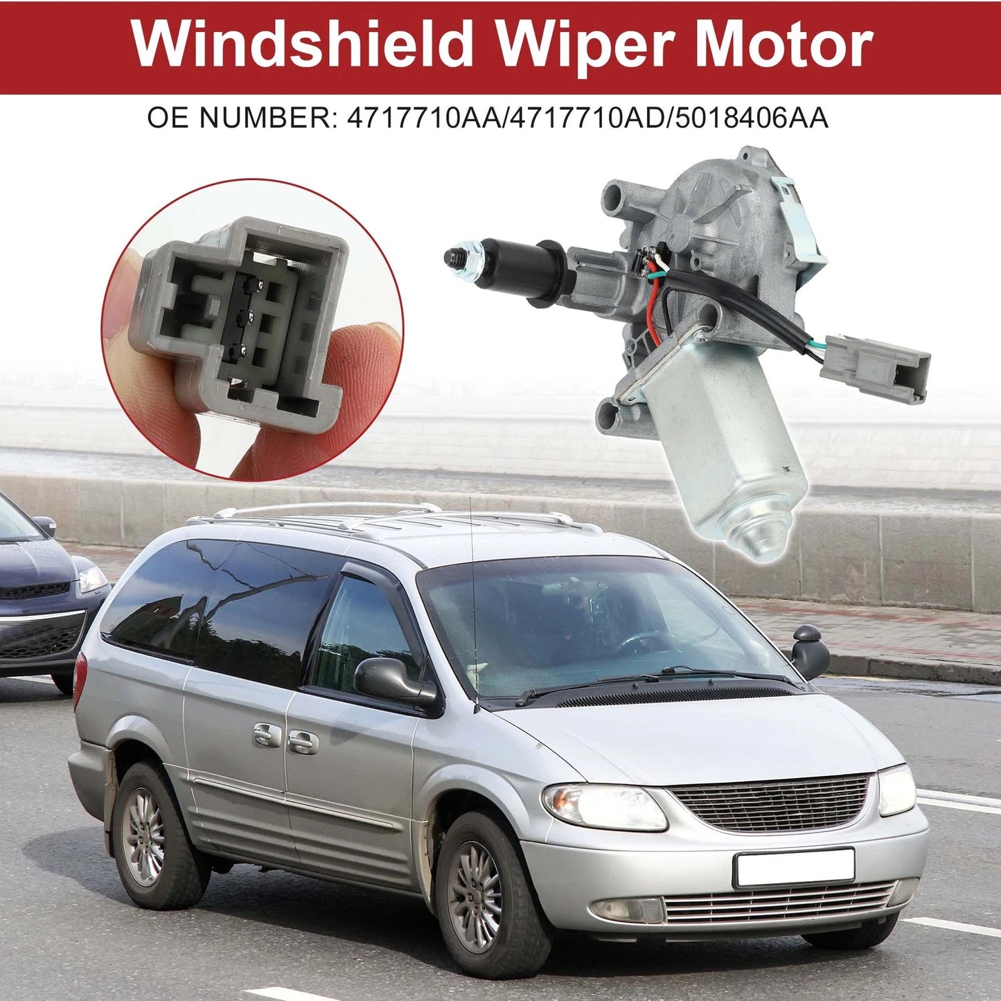 Rear Windshield Wiper Motor for Dodge Grand Caravan (2001-2003)