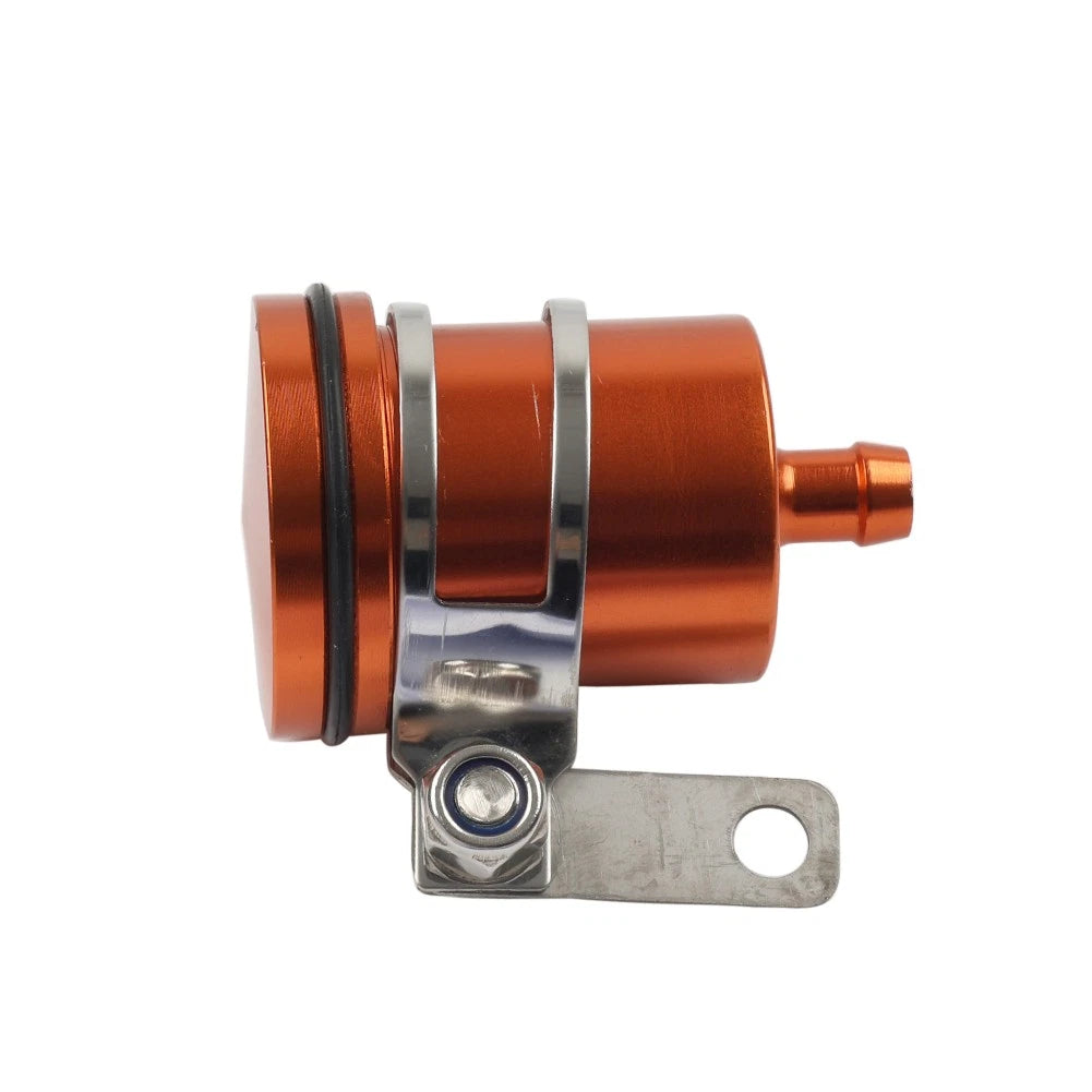 Orange Rear Brake Fluid Reservoir Clutch Oil Cup for Yamaha YZF R1 R3 R6 R25