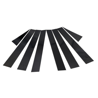 Pillar Post Set Door Window Trim Covers for Nissan X-Trail Rogue (2008-2013)