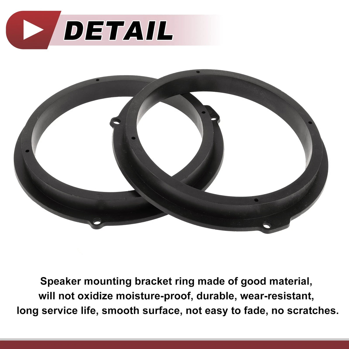 6.5" Speaker Spacer Ring Adaptor for Ford Bronco Sport (2021) - 2 x Set