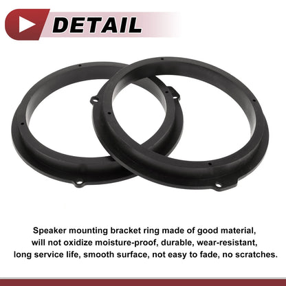6.5" Speaker Spacer Ring Adaptor for Ford Bronco Sport (2021) - 2 x Set