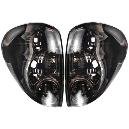 Smoke Lens Rear Tail Light Lamps for Mitsubishi Triton ML MN (2005-2014)