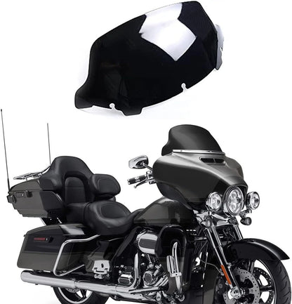 10.5" Black Windscreen Windshield for Harley Touring Street Glide (2014-2022)