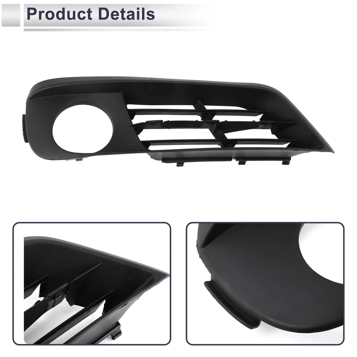 Front Right Fog Light Grill for BMW 535i GT (2010-2017)