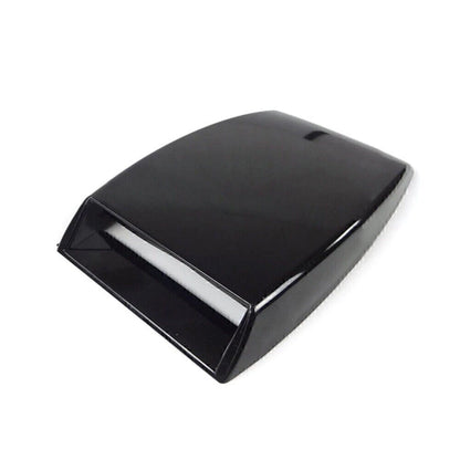 Universal Air Flow Intake Scoop for Car Bonnet Hood Vent Decoration Cover Black