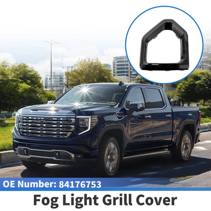 1 Pcs Front Right Fog Light Grill for GMC Sierra 1500 (2019-2021)