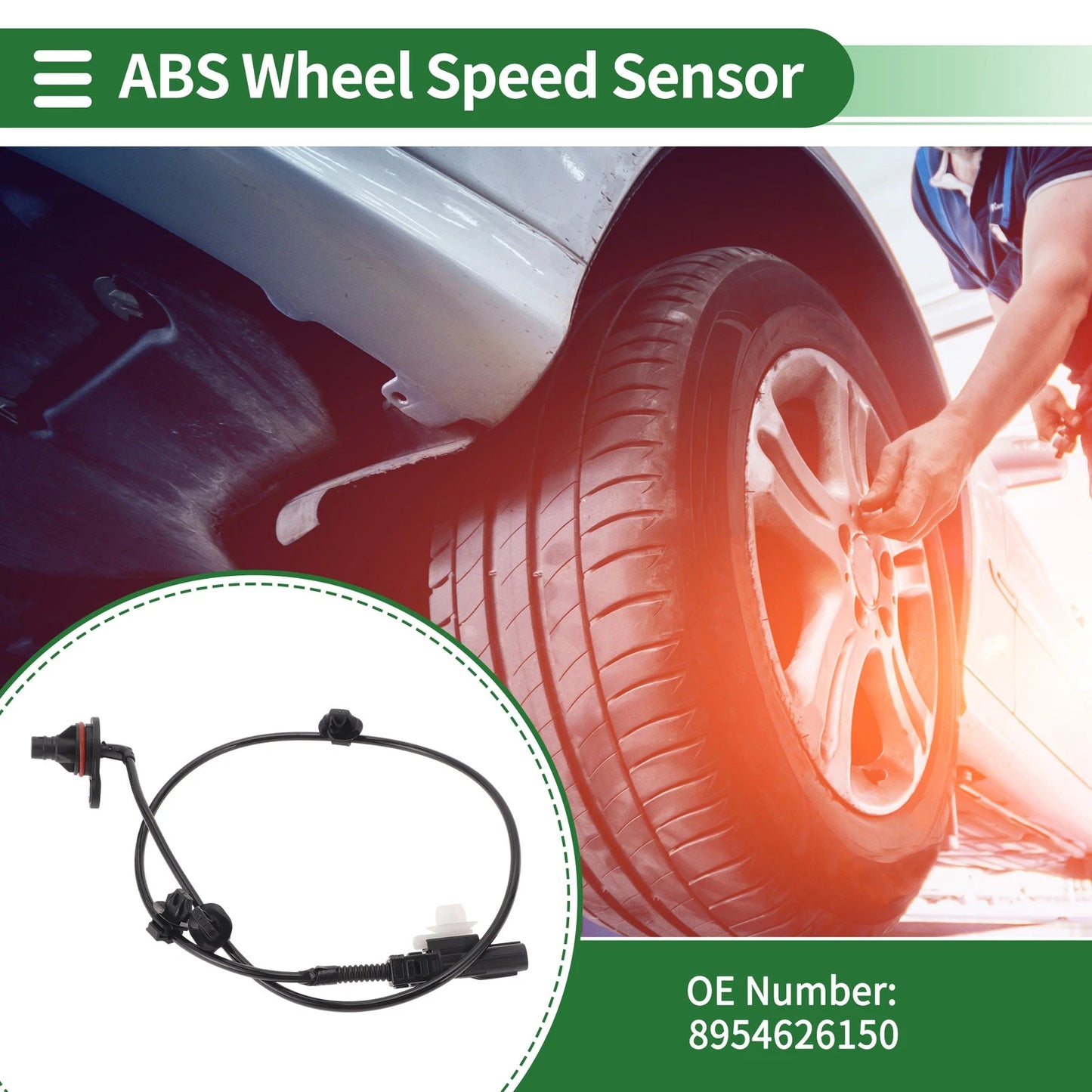 ABS Wheel Speed Sensor for Toyota Hiace (2014–2014)